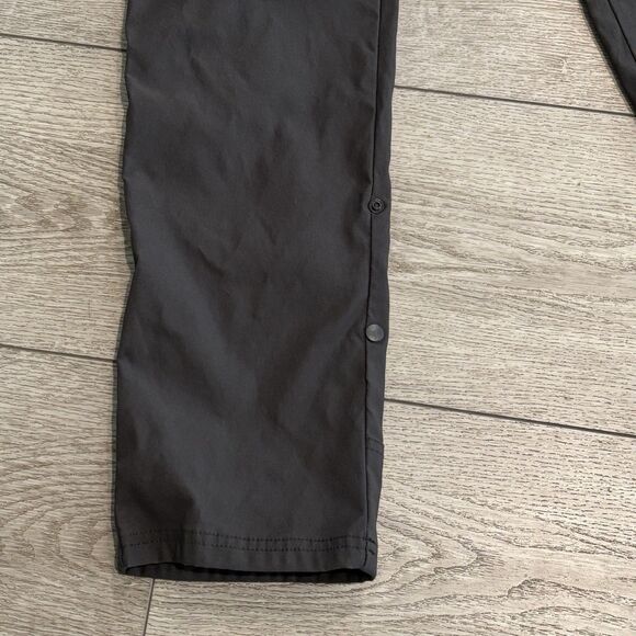 Prana Zion Pants Men 34x30 Gray Belted Hiking Outdoor Utility Slim Fit - Picture 4 of 8